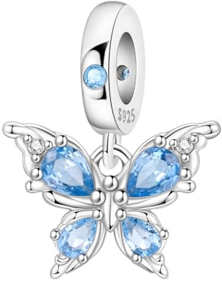SOUTHPLUS Charms Anhänger 925 Sterlingsilber 5A Zirkonia-Anhänger Mit Geschenkkarton, Geeignet für Europäische Charme Armband Schmuck Geschenk für Damen Frauen