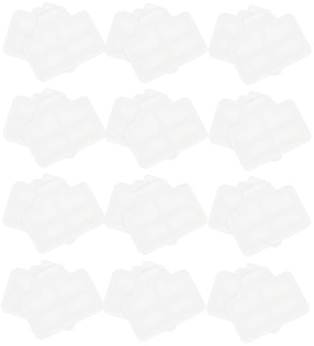 DOITOOL 50 Stück Weiße Silikon Rj45 Ethernet Anschluss Staubschutzkappen für Router und Computer Robust und Verhindert Ausfallzeiten