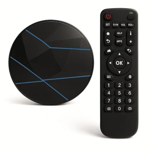 Google TV Box, 8K Ultra HD, 4GB RAM, 64GB ROM, Smart Android TV Box, Streamcast Integrato Compatibile con L'assistenza Vocale Google, Dolby Atmos e Dolby Vision- WiFi 6, Nero. Rendi Smart le tue TV!