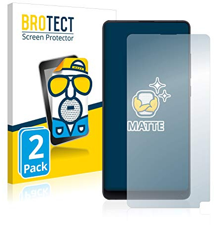 BROTECT Protector Pantalla Anti-Reflejos para Xiaomi Mi Mix 2S (2 Unidades) Película Mate Anti-Huellas
