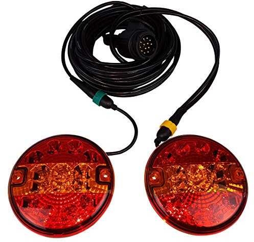 Berger & Schröter LED 3-Funktions-Rücklicht, Rücklicht-Bremslicht-Blinker-, e-Kennzeichnung