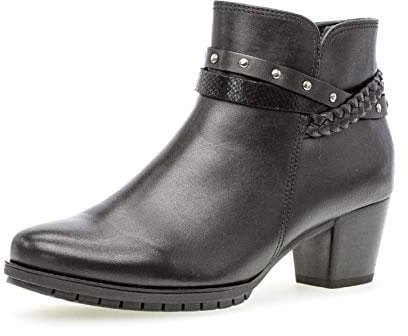 Gabor Oakford Womens Wide Fit Ankle Boots 4.5 UK/ 37.5 EU Schwarz