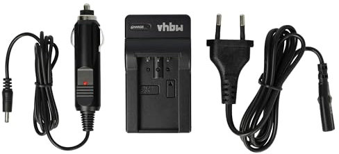 vhbw Chargeur de Batterie Compatible avec Samsung Digimax A400, A402, A5, A50, A55w, A6, A7 Piles de l'appareil Photo Caméscope DSLR