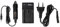 vhbw caricabatterie compatibile con Samsung Digimax A400, A402, A5, A50, A55w, A6, A7 batterie di fotocamera videocamera DSLR