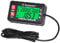 Runleader Digital Wartungsstunden Drehzahlmesser, Uhr- und Hintergrundbeleuchtungsanzeige, austauschbare Batterie für Gartentraktor Laubgebläse Kompressor Jetski ATV Außenborder Motor Marine(058B, RD)