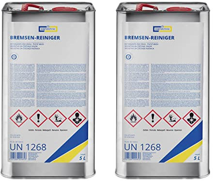 CARTECHNIC 2X Bremsenreiniger Bremsen Reiniger Bremsenreinigung Bremsen-Reiniger 5L