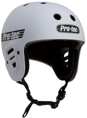 ProTec Full Cut Certified BMX Helm - Matte White | matt-Weiss | L