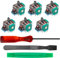 SOSS GAMING® Echte analoge Joystick-Reparatur-Set für Playstation 4 und 5 – Fix Stick Drift, gebrochene und lose Joysticks auf Dualsense und Dualshock 4 Controllern