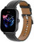 MIJOBS Lederband Kompatibel mit Amazfit GTS4/GTS3/GTS2/GTS 2e/GTS 2 Mini, Armband für Amazfit Bip 3/3 Pro/Bip U/Bip U Pro/Bip S/Bip S Lite, 20mm Uhrenzubehör