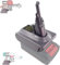 EID Adattatore batteria per Dyson V7 & V8, per batteria al litio Einhell da 18 V, convertito in per aspirapolvere Dyson V7/V8 Series Animal Absolute Fluffy Hepa senza fili