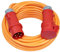 CEE Starkstromkabel 400V 32A 5x4mm² H07BQ-F mit MENNEKES Phasenwender Stecker und Kupplung (20 Meter)