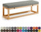 Lsjoaw Bankauflage Bankkissen Sitzauflage Sitzkissen Bank 70X40X3CM Stuhlkissen Bankpolster Schaukel mit abnehmbarem Bezug für Fensterbank Outdoor Gartenmöbel Terrasse Drinnen Sitz,Grey