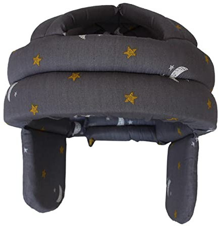 CUSMA Weiche Ohrenschutzkappe Kopfschutz, Schutzmütze Senioren Kopfkappe Schutzhelm, Für Senioren & Patienten,Style a