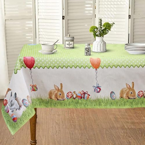 Nada Home Tischdecke Ostern Maestri Cotonieri Tischdecke Picknick 6 Plätze Gobelin 6571