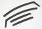 Set mit 4 Windabweisern, kompatibel mit Hyundai Tucson 2015, 2016, 2017, 2018, 2019, 2020.