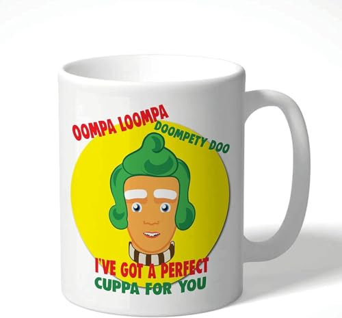 Lustige Tasse Oompa Loompa Willy Wonka Film Liebhaber Fan Merch Merchandise Neuheit Geschenk Tasse Geburtstagsgeschenk für Sie Ihn Tasse Witz Humor Büro Kollegen Freund Familie