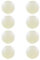 FANSU Papierlaterne Deko, Papierlaternen Set Papier Laterne Rund 8 Stück Hängende Papierlaternen Papier Laternen Feier Lampion Partydekorationen für Dekorative (12 Zoll (30 cm),Beige)