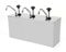 Saucenpumpenspender Edelstahl Spender Saucenspender Senf Ketchup Spender (4L)