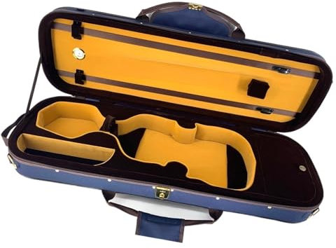 Violinkoffer Rucksack Leichter Anti-Druck-Geigentaschenkoffer Aus Oxford-Stoff Mit Schloss. Wasserdichter Geigenkoffer In Der Größe 4/4