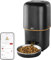 EMOS - GoSmart Futterautomat 4 l - WLAN Pet Care Futterspender mit App - Trockenfutter Automat für Katze & Hund mit Zeitplan, Sprachaufzeichnung, Dosierung 1–10 Mahlzeiten pro Tag - Schwarz