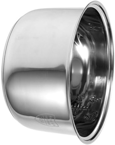 Gatuida Edelstahltopf Als Innentopf Für Reiskocher Ersatztopf Für Antihaftbeschichteten Reiskochereinsatz Zubehör Für Elektroherde