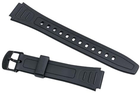 Vroxdrez Uhrenarmband 18mm für Casio W-800H - Resin Ersatzband, Kompatibel mit Ref 738EA2 & 10268612