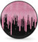Copriruota di scorta con glitter rosa - Copriruota universali impermeabili e antipolvere per rimorchi, camper, SUV, camion, camper_15 pollici