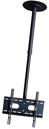 Soporte de TV de Techo Ajustable - Soporte de TV de Techo inclinable y Giratorio, Compatible con la mayoría de televisores de Pantalla Plana LCD de 37 a 50 Pulgadas. Instalación en Techo/pa