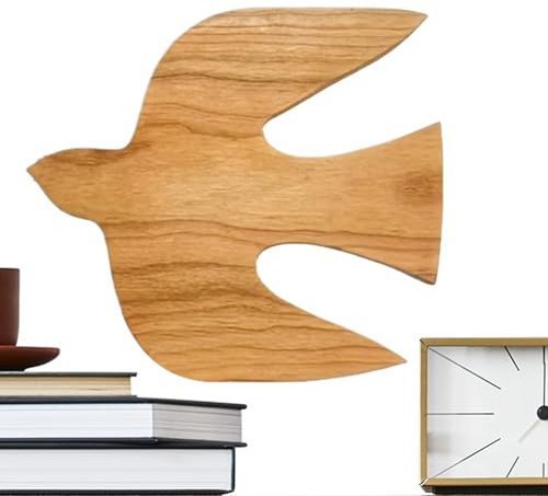 Vogel Wanddekoration Kunst | Schwalbe Wanddekoration Hängbares Kunsthandwerk,Holz Skulpturen Naturgetreu Vintage Anhänger Für Zimmer Küche Garten Terrasse