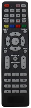 Voyoo Telecomando Universale per TV RC-G008, Telecomando Universale retroilluminato, Adatto per Le Principali Marche TV (17,5 x 4,5 cm)