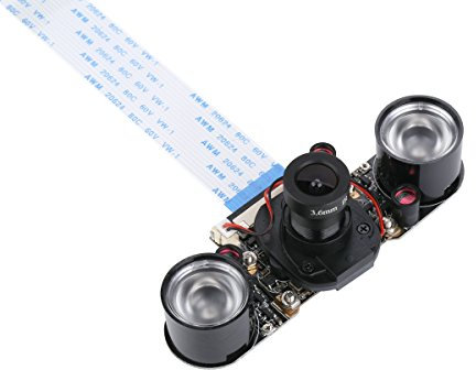 Raspberry Pi 4 Camera IR-CUT Night Vision Camera Module for RPI 4 Raspberry Pi 3 Model B/B+ Better Image in Both Day and Night