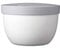 Mepal - Snackbox Ellipse - Lebensmittelbehälter zum Aufbewahren und Transportieren von Snacks - geeignet für Gefrierschrank, Mikrowelle & Spülmaschine - 350 ml - White