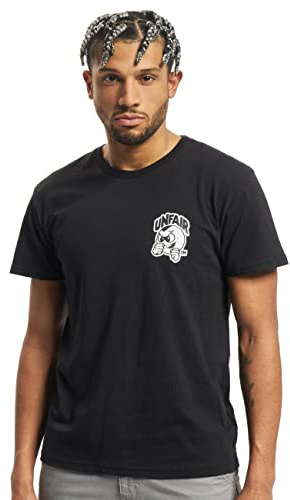 Unfair Athletics Herren T-Shirt PUNCHINGBALL UNFR19-027 Black Schwarz, Größe:XL