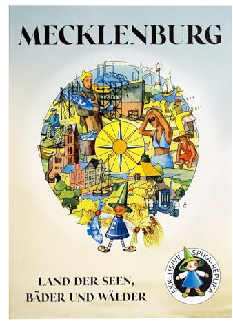 SPIKA | Mecklenburg | Brettspiel | ab 6 Jahre | 2-4 Spieler