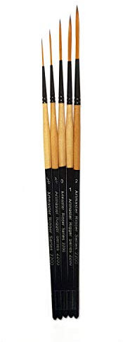 Artmaster Series 2200 Rigger Paint Brush Set of 5