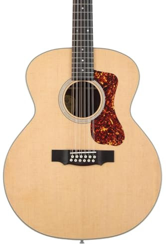 Guild F-1512 Natural Westerly 12-string Jumbo Acoustic Guitar