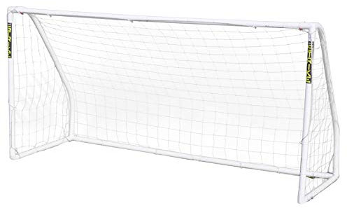 Airwave Strike Kid's Weatherproof Football Goal, White, 8x4ft