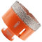 BGTEC Diamond Drill Bit Tile Hole Saw 65mm with M14 Thread for Porcelain Ceramic Tile Granite Marble Masonry Granite Stone Vacuum Brazed Bit 60mm Length
