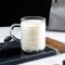 Tasse à Mesurer en Verre Tasse à Lait pour Enfant Adulte avec Echelle Cuisson Verre Doseur Résistant à la Chaleur Verre Micro-Ondes Tasse Expresso Transparent Mug à Boire Café Boisson 230ML (Coloré)