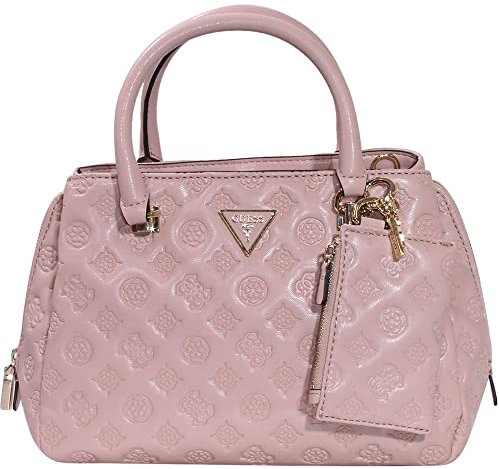 GUESS La Femme Petit Girlfriend, Cartable, Sangle de chaîne Amovible, Rose pâle, Taille Unique