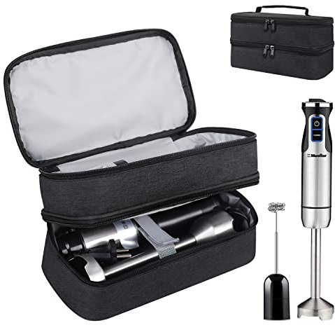 Storage Bag for Hand Blender,Carrying Case for Immersion Blender Handheld,Stick Blender Travel Storage Organizer (Bag Only)