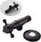 DOITOOL Eckventil Schwarz, 1/2 Zoll Wasserhahn Eckventil Absperrhahn Schwarz, Retro Eckregulierventil Schwarz Für Die Dusche Badezimmer Winkelabsperrventil Wc-Eckventil Drehventil Pflaume