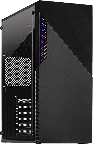 Inter-Tech Gaming-Gehäuse ATX A-303 Slant 1xUSB3.0+2xUSB2.0