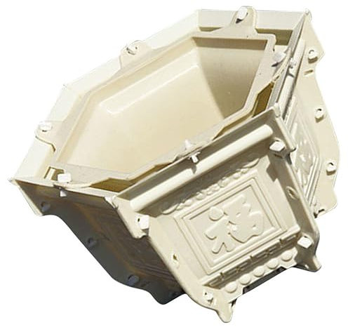 Amosfun Suministros De Bricolaje Moldes De Cuencos Redondos Molde De Jardinera De Hormigón Moldes para Jardineras De Hormigón Molde Macetero Suculento De Cristal El Plastico Herramienta