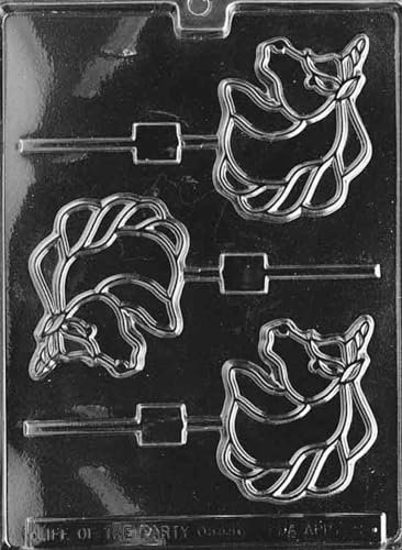 NCS Schokoladenform, transparent, 1 Stück (Frosch – A126)