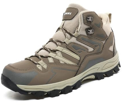 SUCHETA Outdoor-Sportschuhe Damen High-Top-Klettern Langlauf-Wanderschuhe Paar Outdoor-Wanderschuhe rutschfeste leichte Reiseschuhe