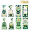 Kleine Zellophantüten für St. Patrick's Day, St. Patrick's Day für Süßigkeiten, Kleeblätter, Zellophan-Geschenktüten, Glückskleeblatt-Leckerei-Leckerei-Tüten für irische St. Patrick's Day