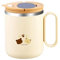 LOVIVER Insulated 304 Stainless Steel Mug Travel Insulated Mug Lightweight 460ml Portale Coffee Tumbler for Fitness Family Home Gifts