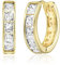 Linawe Kleine Creolen Gold, Mini Piercing Ring Ohrhänger Jewelry, Helix Ring Creolen Vergoldet Huggies Ohrringe, Damenohrringe Hypoallergene Schmuck
