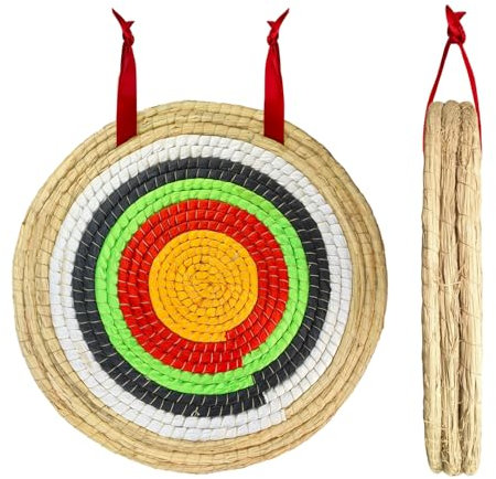 THREE ARCHERS Bogenschießen Strohziel, 3 Schichten, traditionelles Bogenschießen Ziel